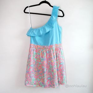 Lilly Pulitzer Dionne One Shoulder Dress
